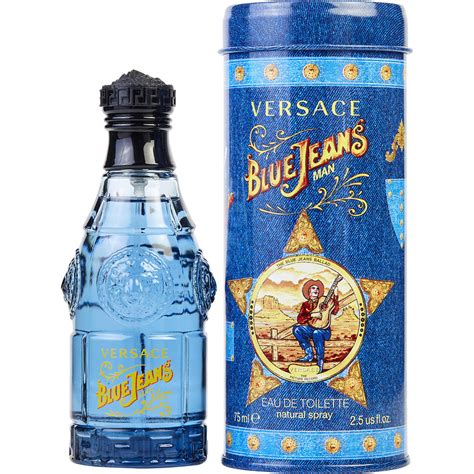 Versace Blue Jeans for Men Eau de Toilette Spray, 2.5 Ounce/75 ml